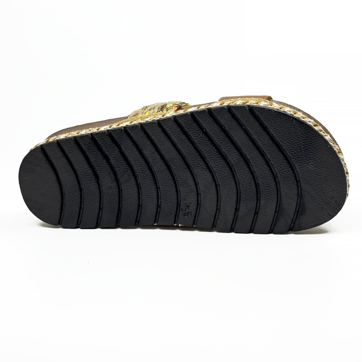 Sandales Mules à Plateforme Style Bohème Chic