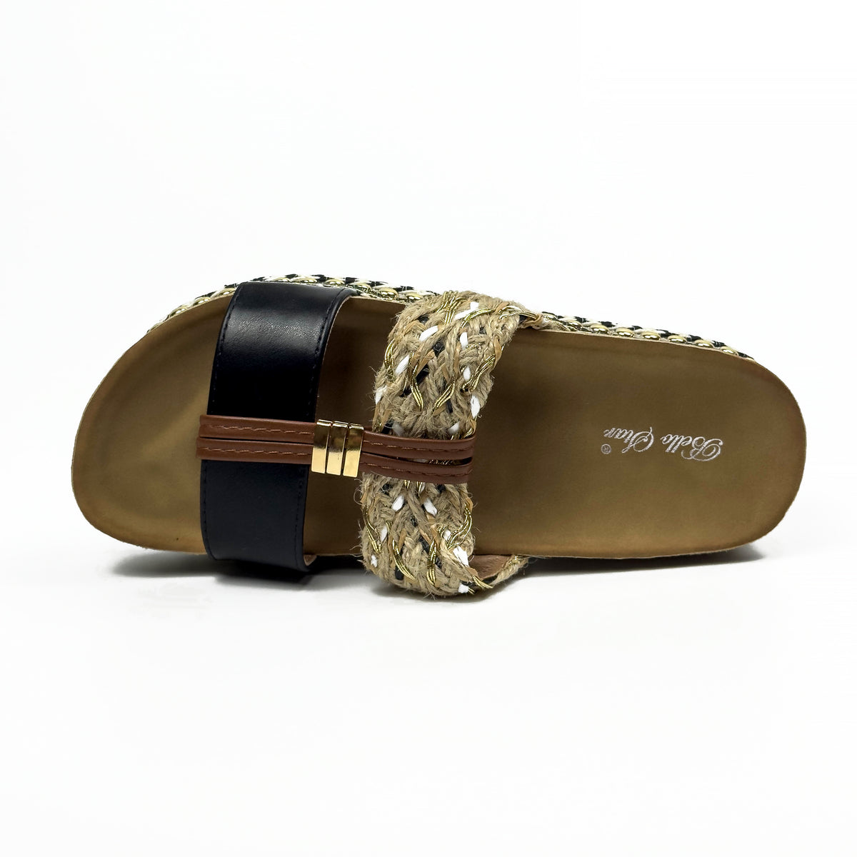 Sandales Mules à Plateforme Style Bohème Chic