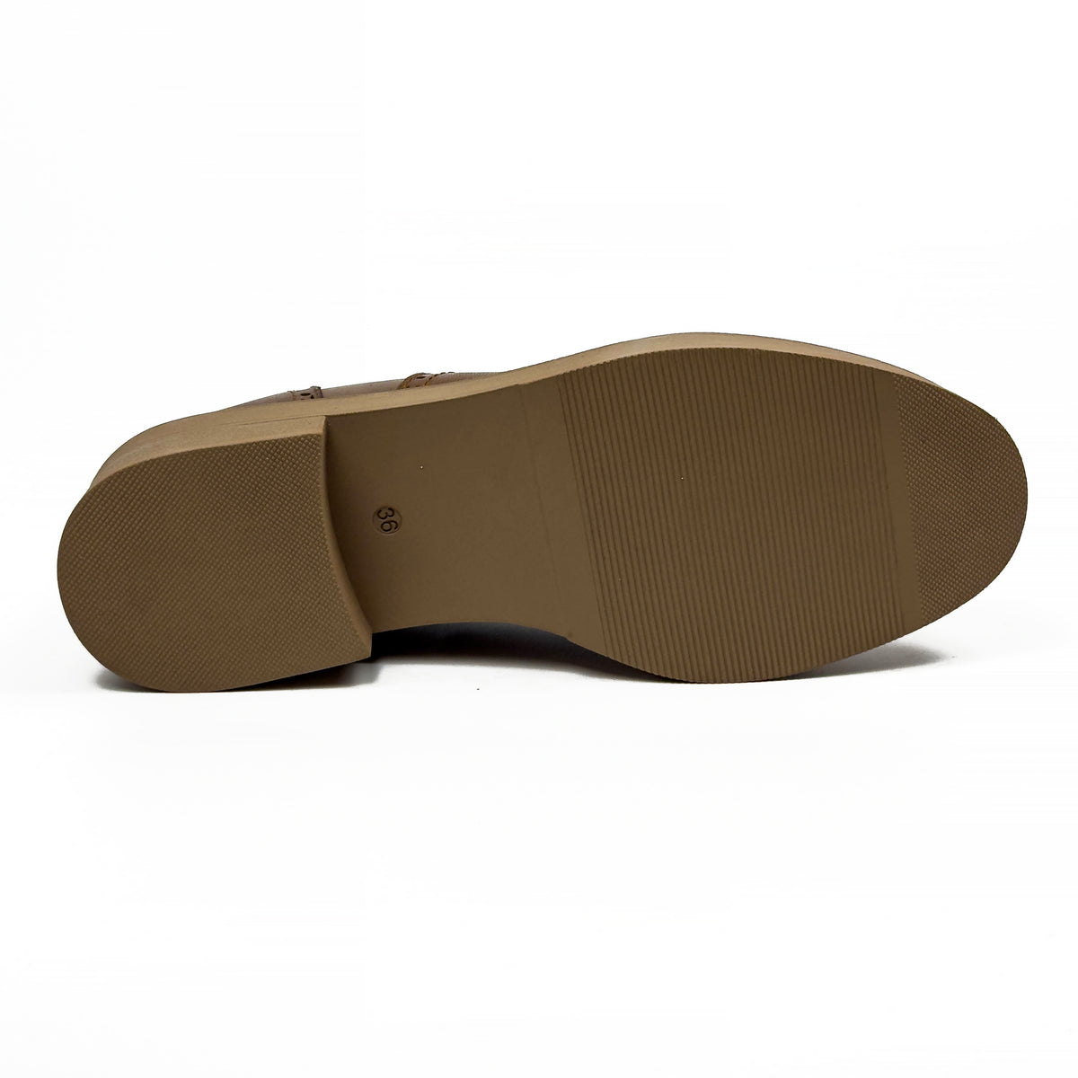 Chaussures Derbies Richelieu à Plateforme pour Femme en Vrai Cuir