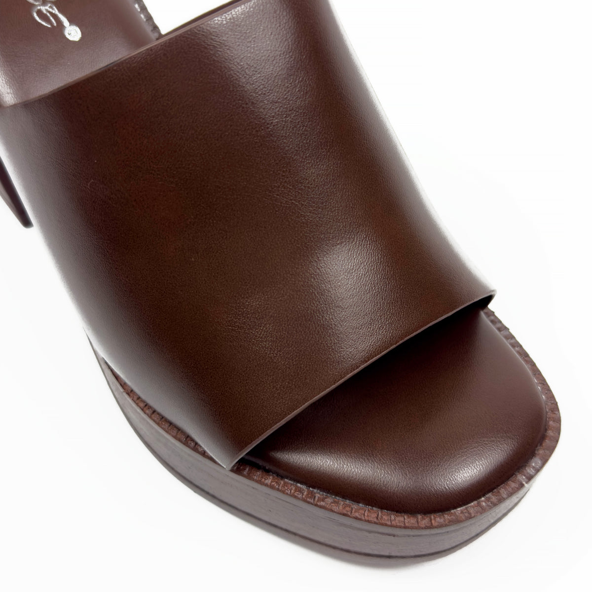 Sandales Mules à Talon Haut et Plateforme