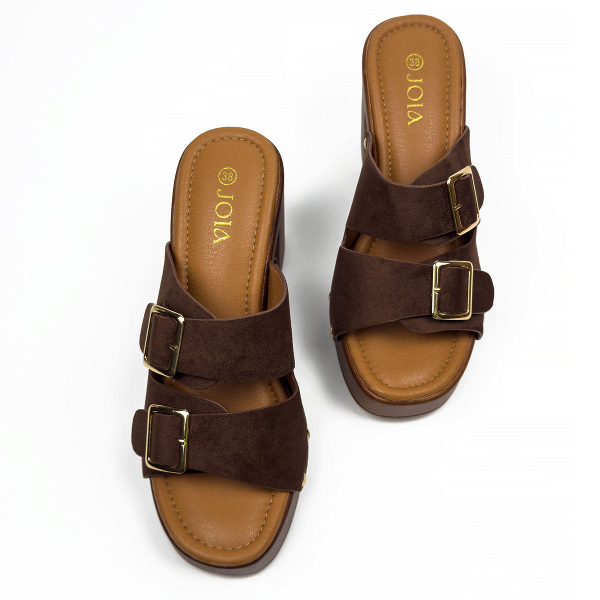 Sandales à Talon Style Sabot Vintage