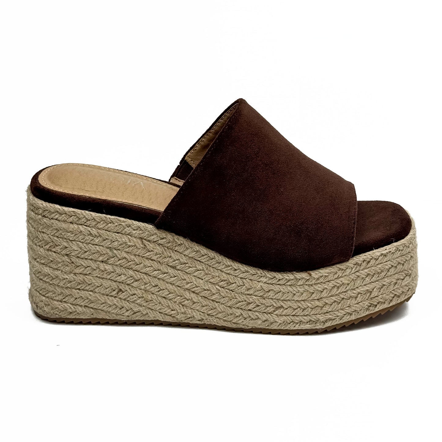 Sandales Compensées Style Espadrille