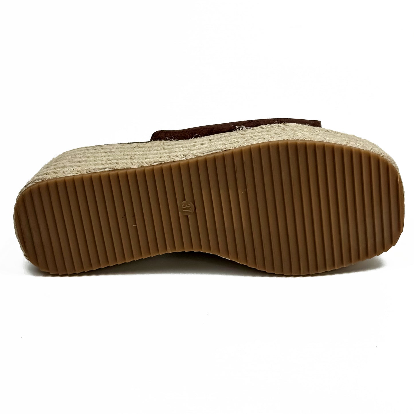 Sandales Compensées Style Espadrille