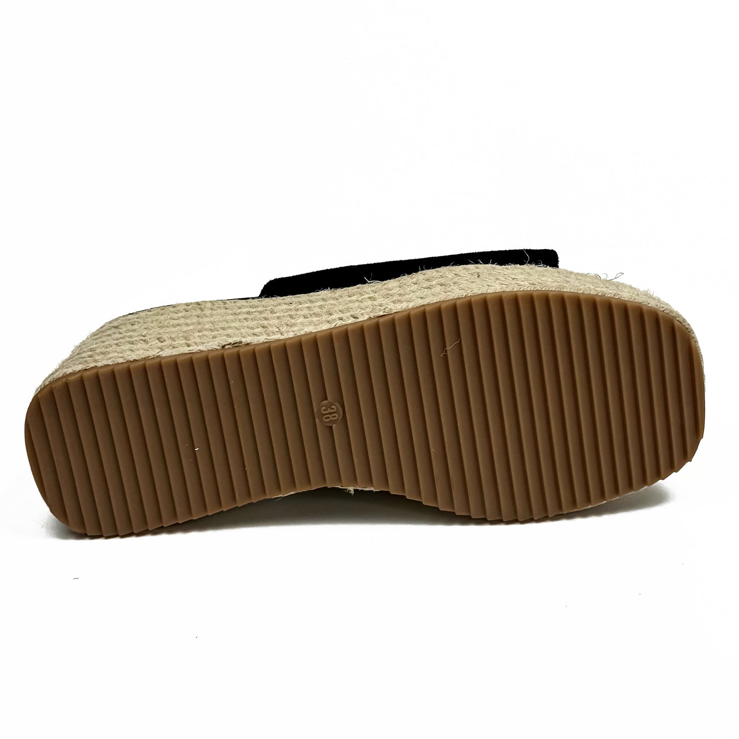 Sandales Compensées Style Espadrille