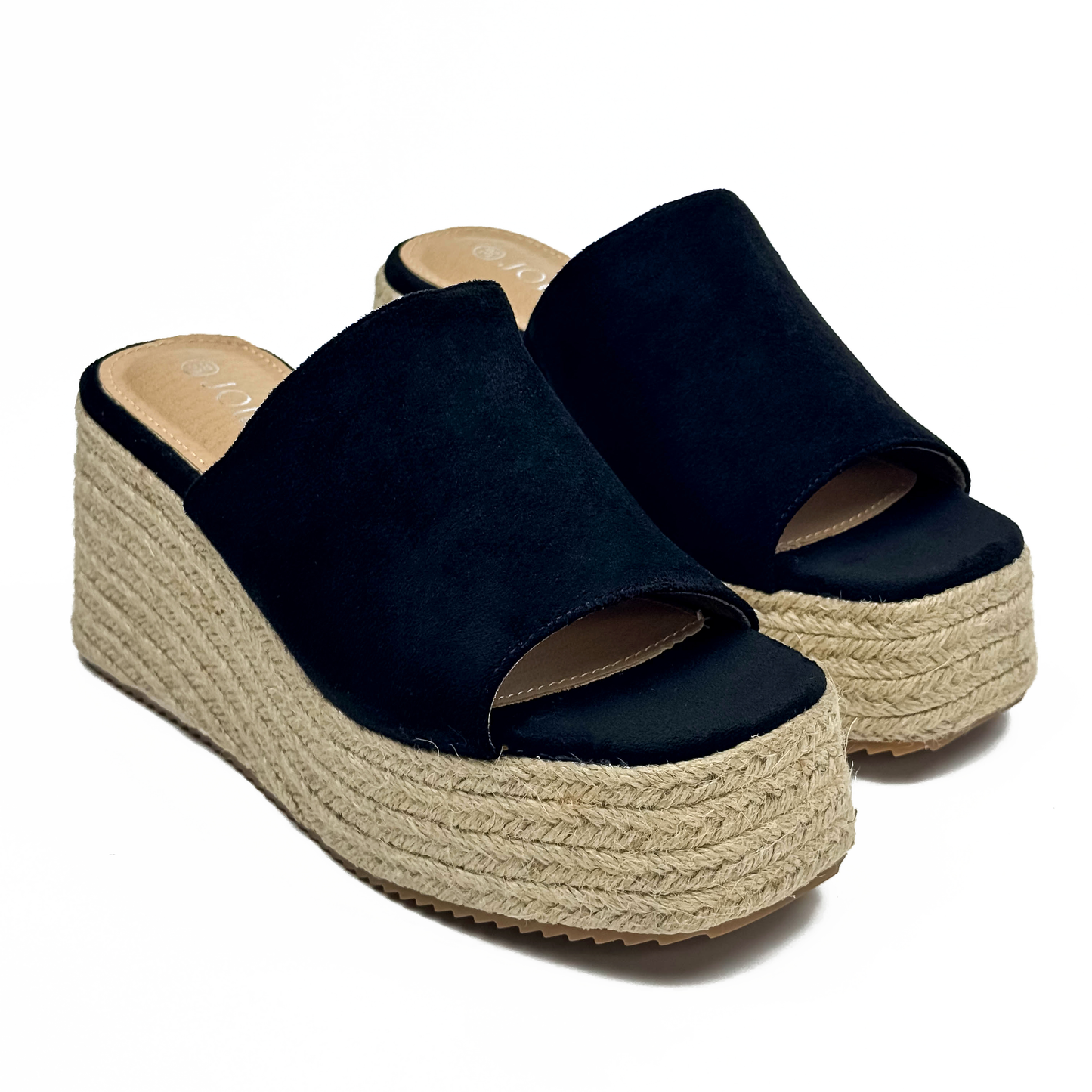 Sandales Compensées Style Espadrille