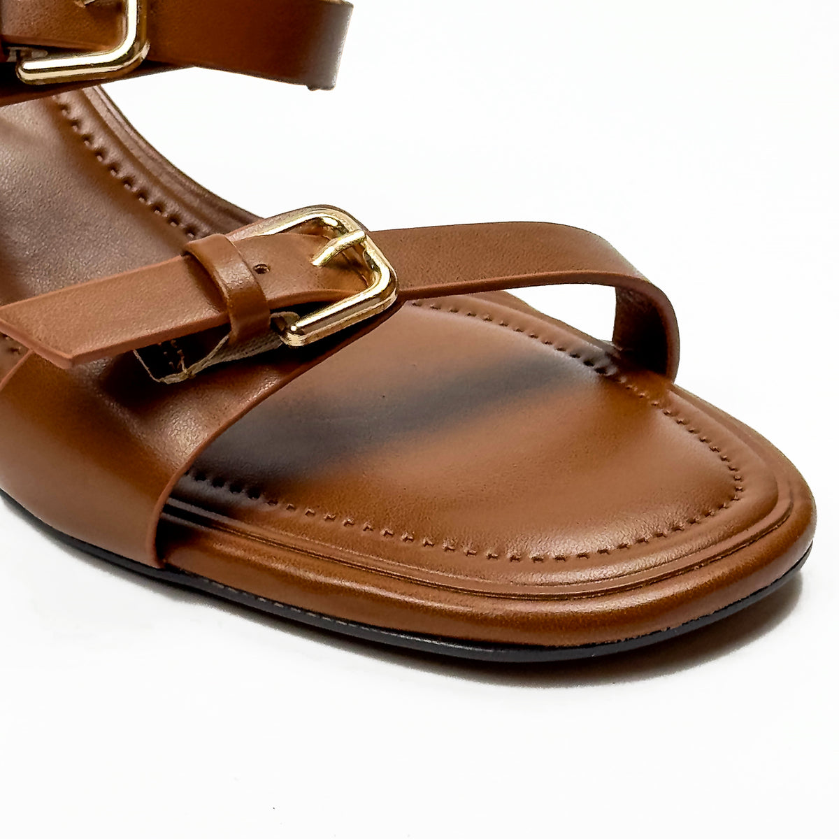 Sandales à Talon Carré