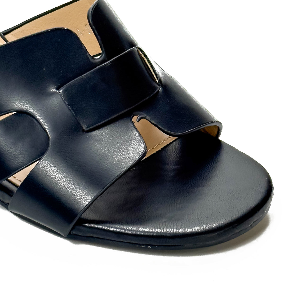 Sandales Mules à Talon Épais