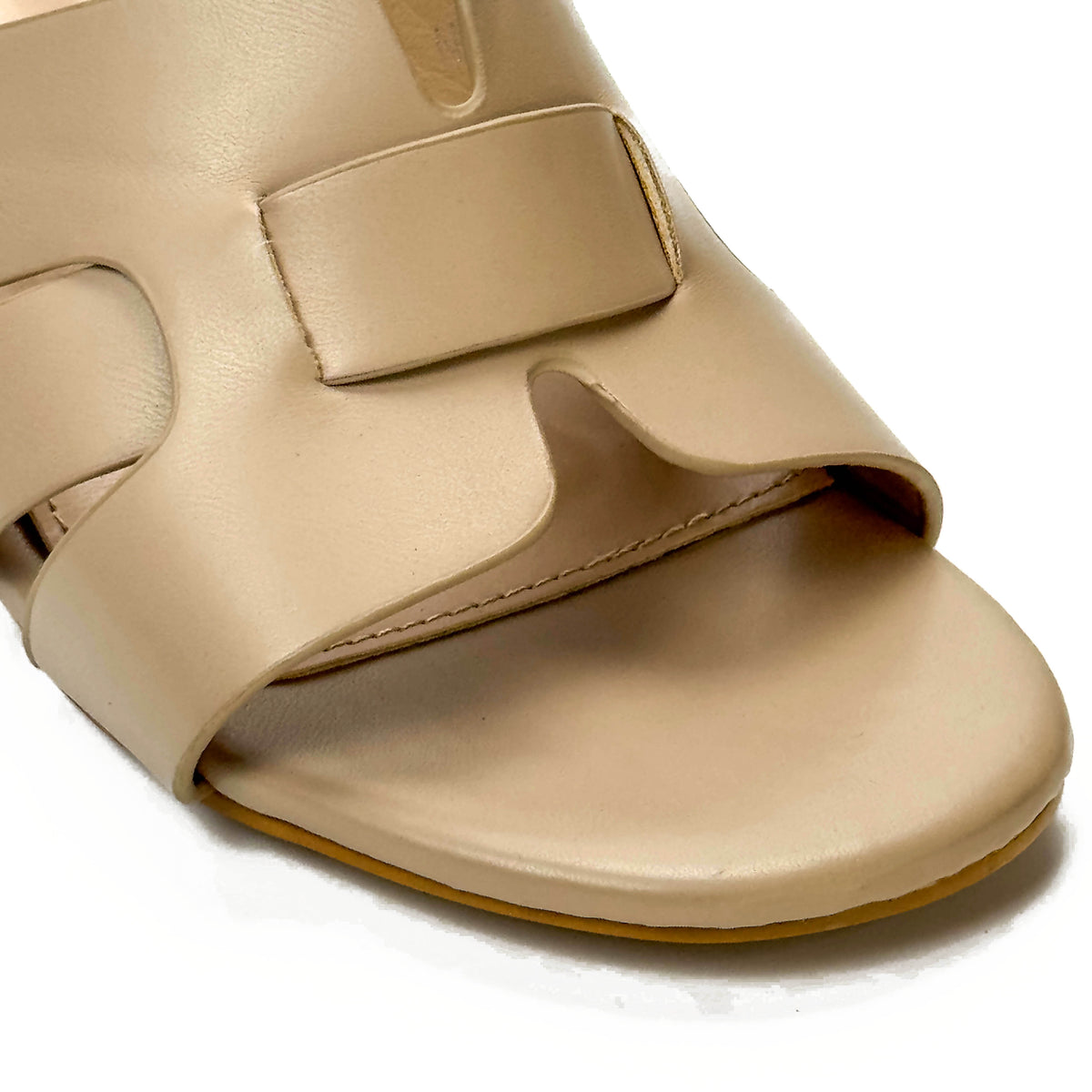 Sandales Mules à Talon Épais