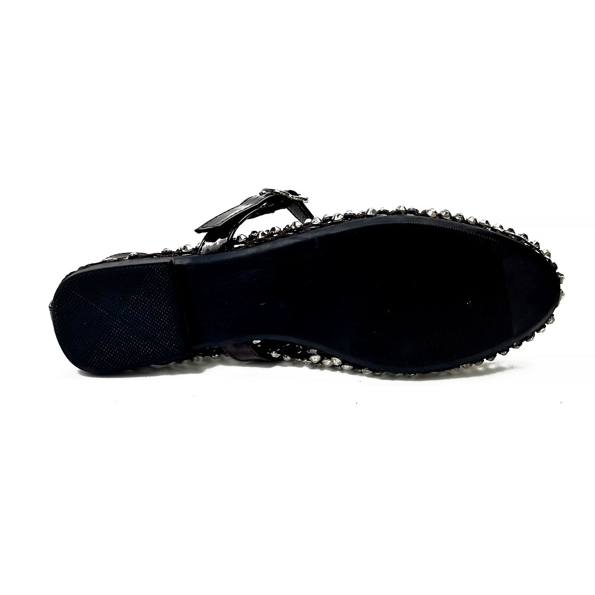 Ballerines Mary Jane à Strass