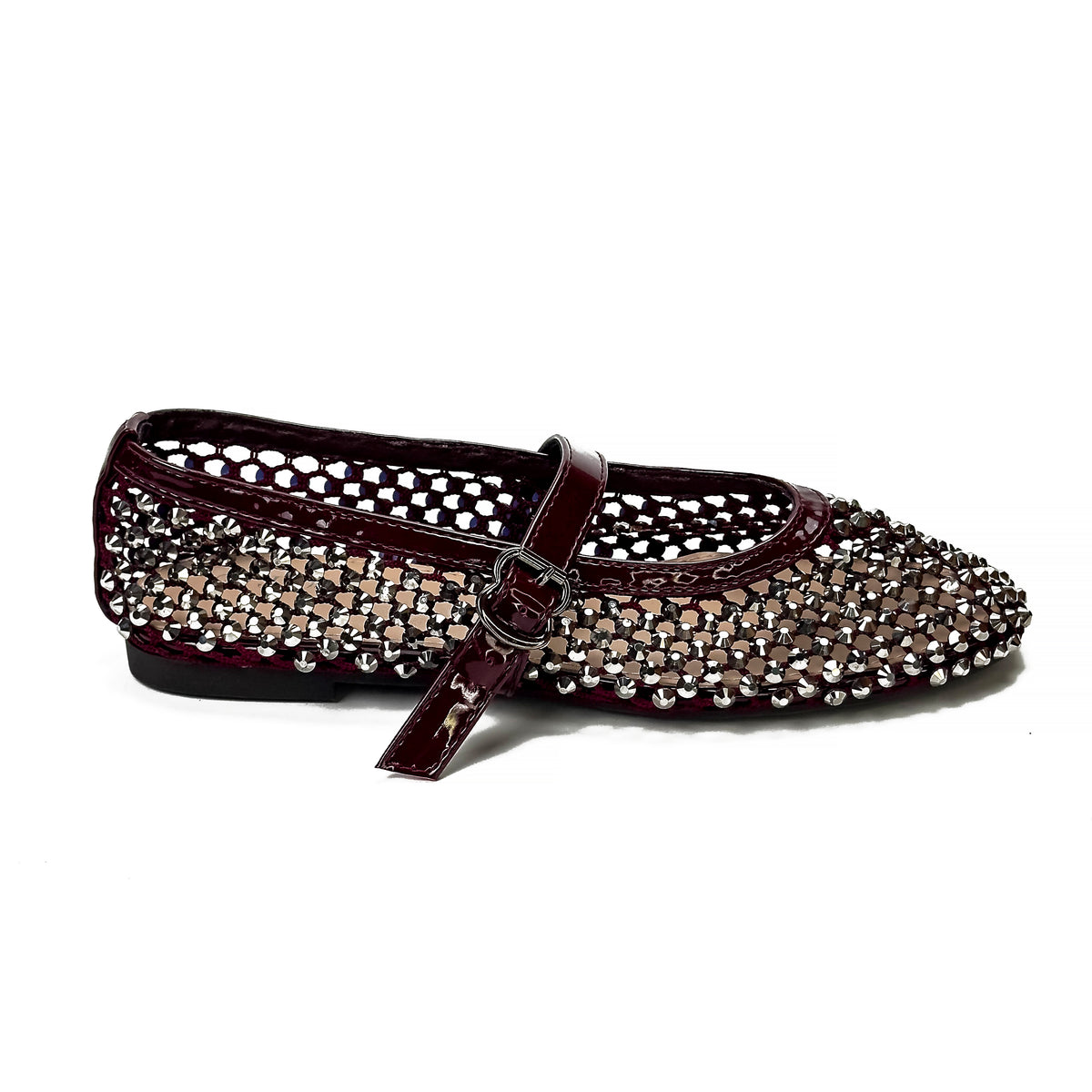 Ballerines Mary Jane à Strass