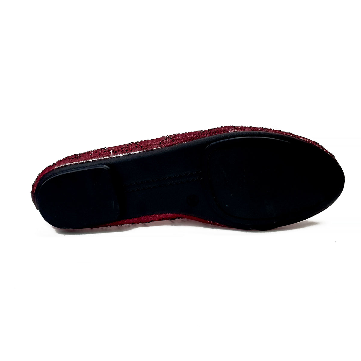 Mocassins Transparents en Mesh à Strass