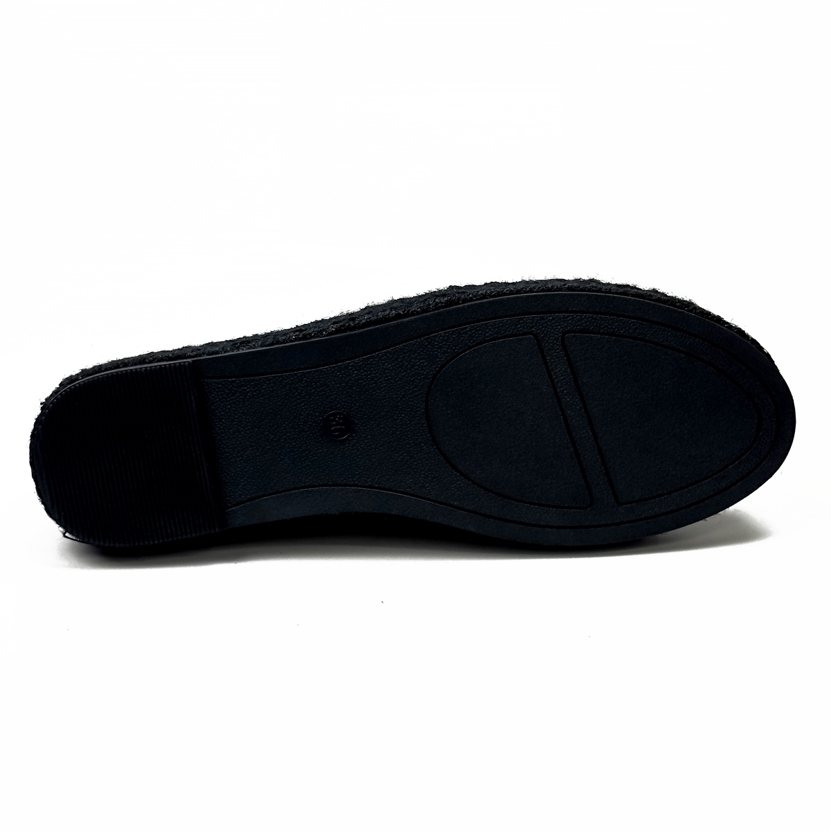 Espadrilles Mocassins en Suédine Noir