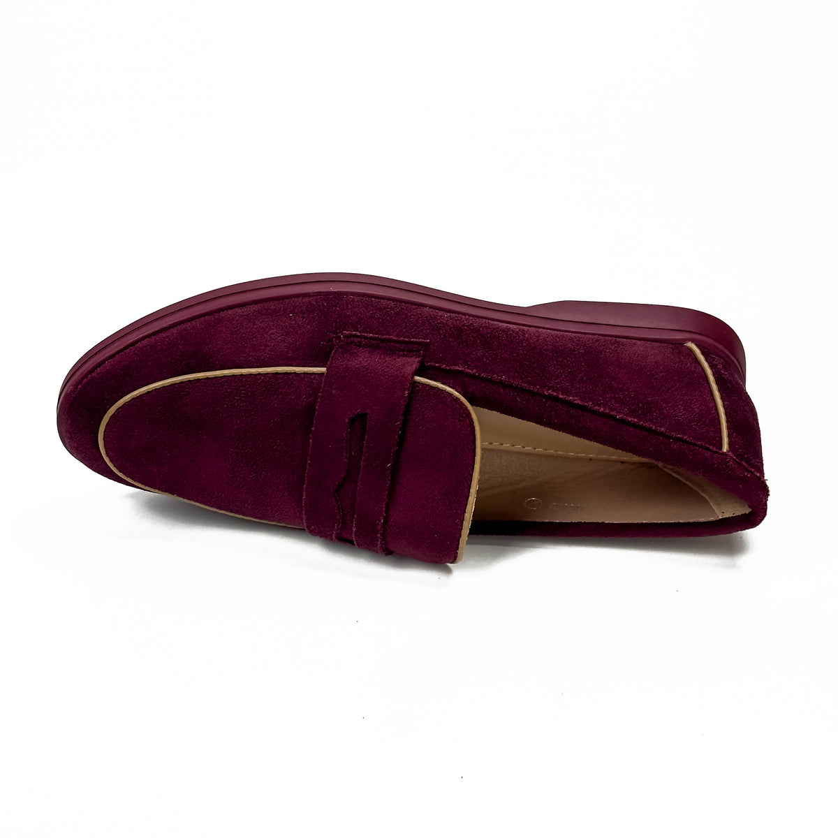 Mocassins Femme à Bride Aspect Daim